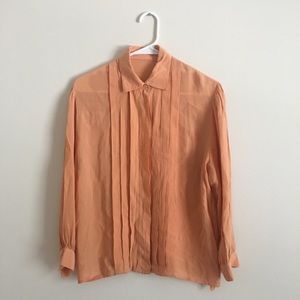Vintage 1980s Long Sleeve Blouse